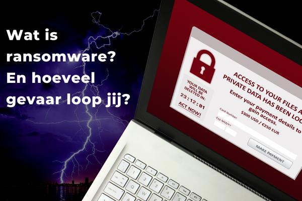 Wat is ransomware en hoeveel gevaar loop jij?